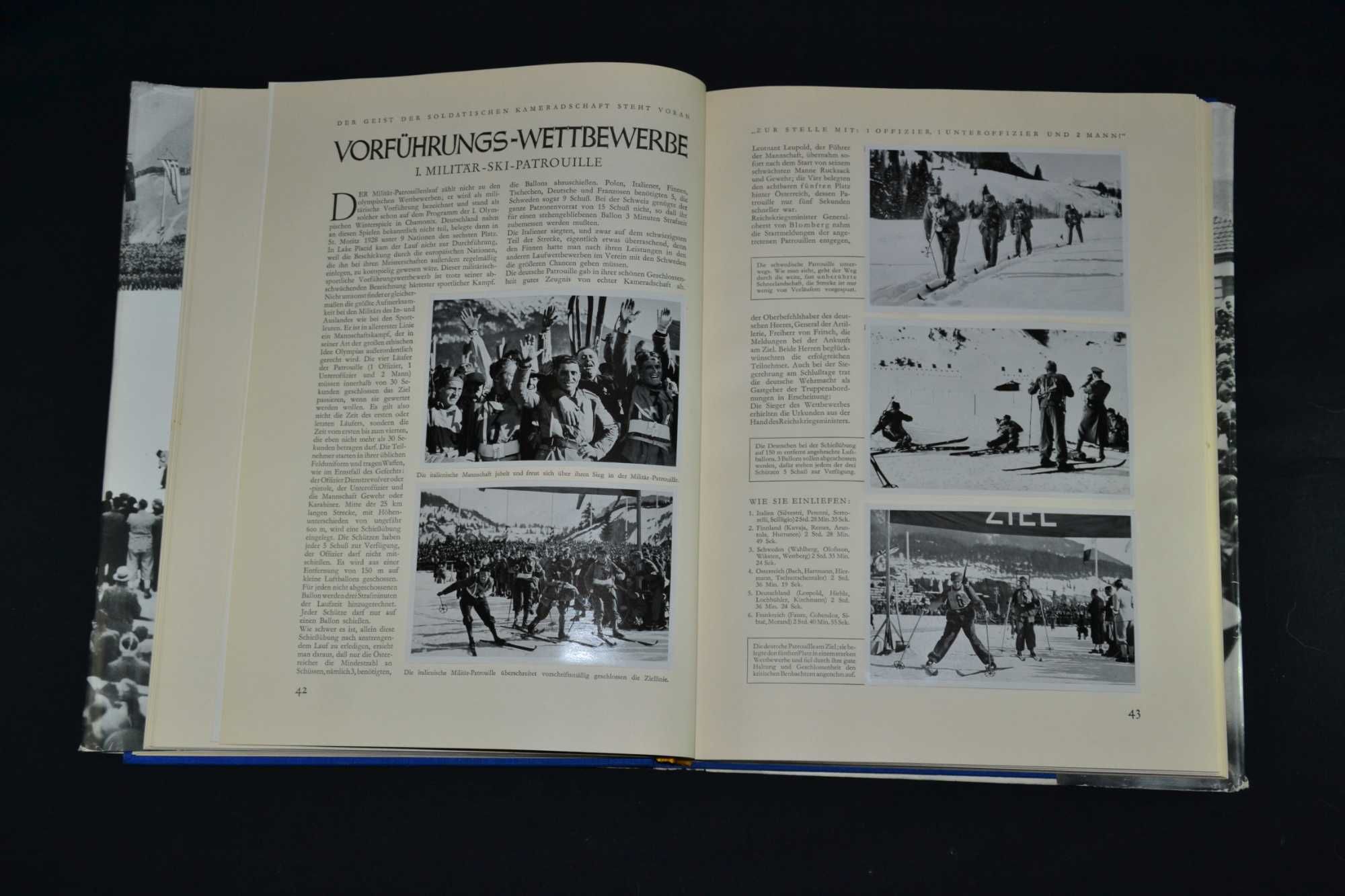 Альбом Олимпиада 1936 года в Германии, 1 том.