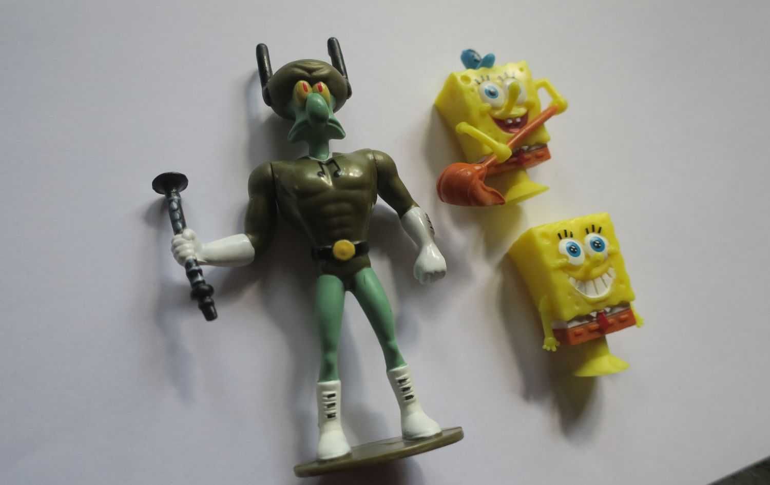 Zestaw cztery figurki Skalmar Spongebob Viacom oryginalne