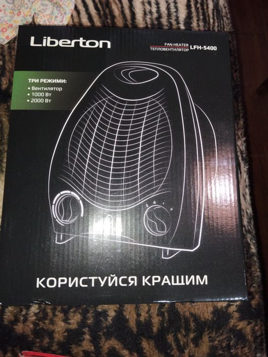 Тепловентилятор Liberton