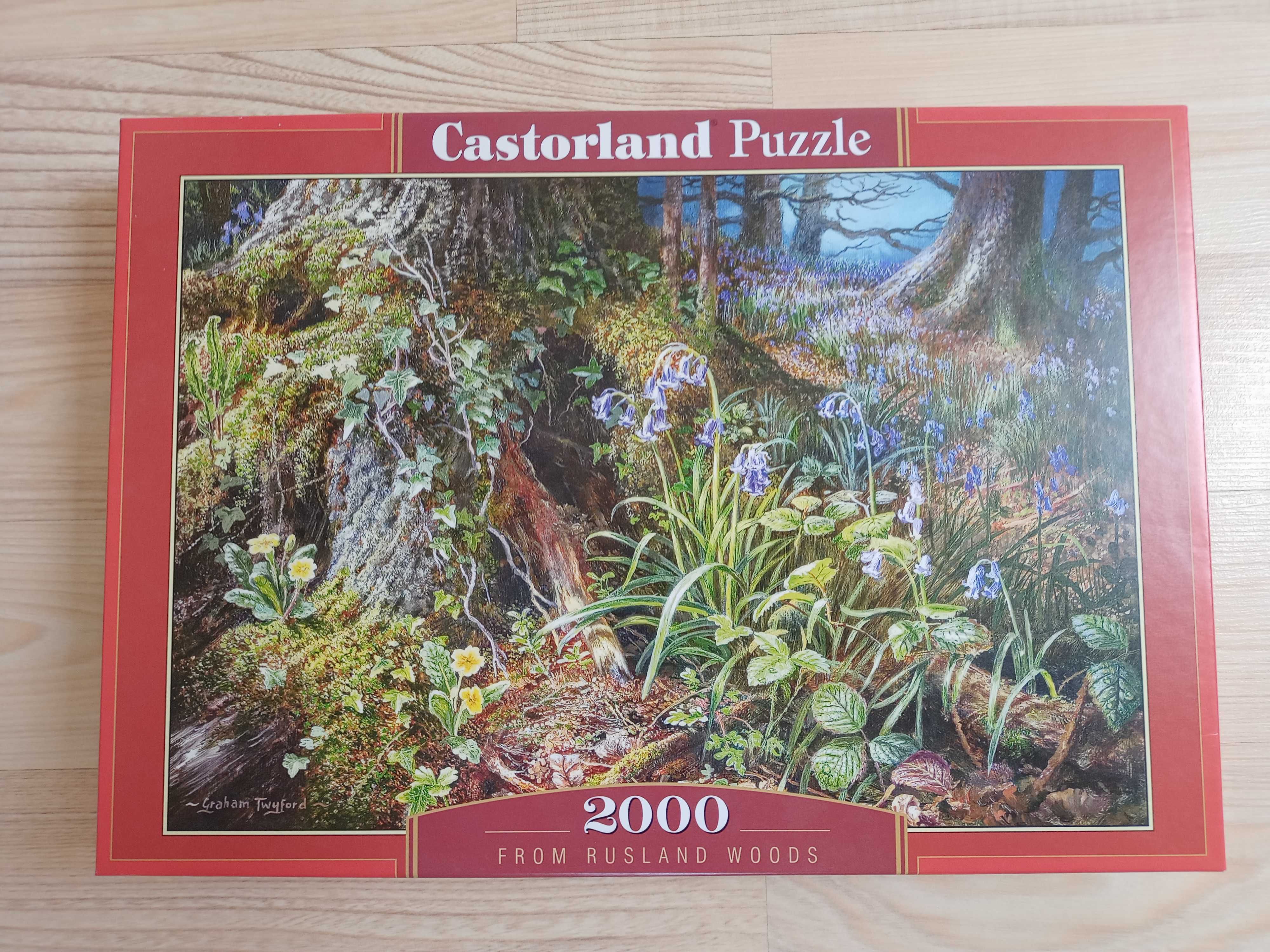 Puzzle Castorland las (from rusland woods) 2000 elementów