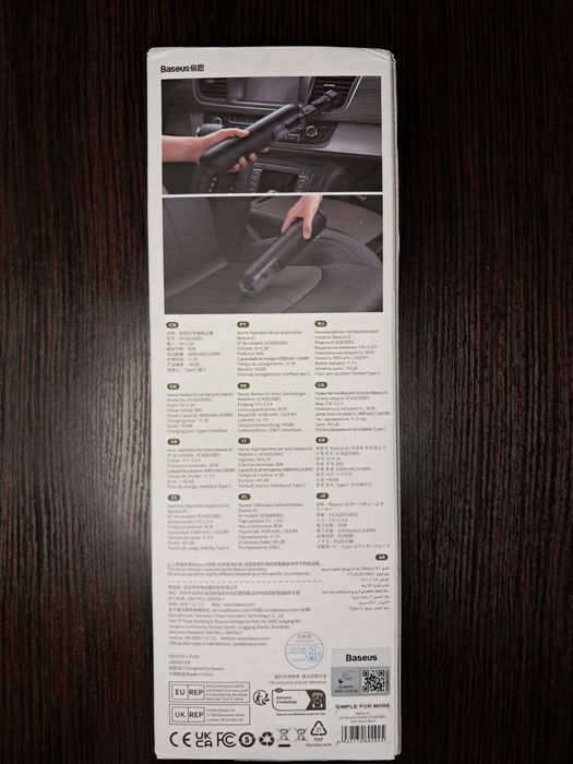 Baseus A1 Car автомобільний пилосос