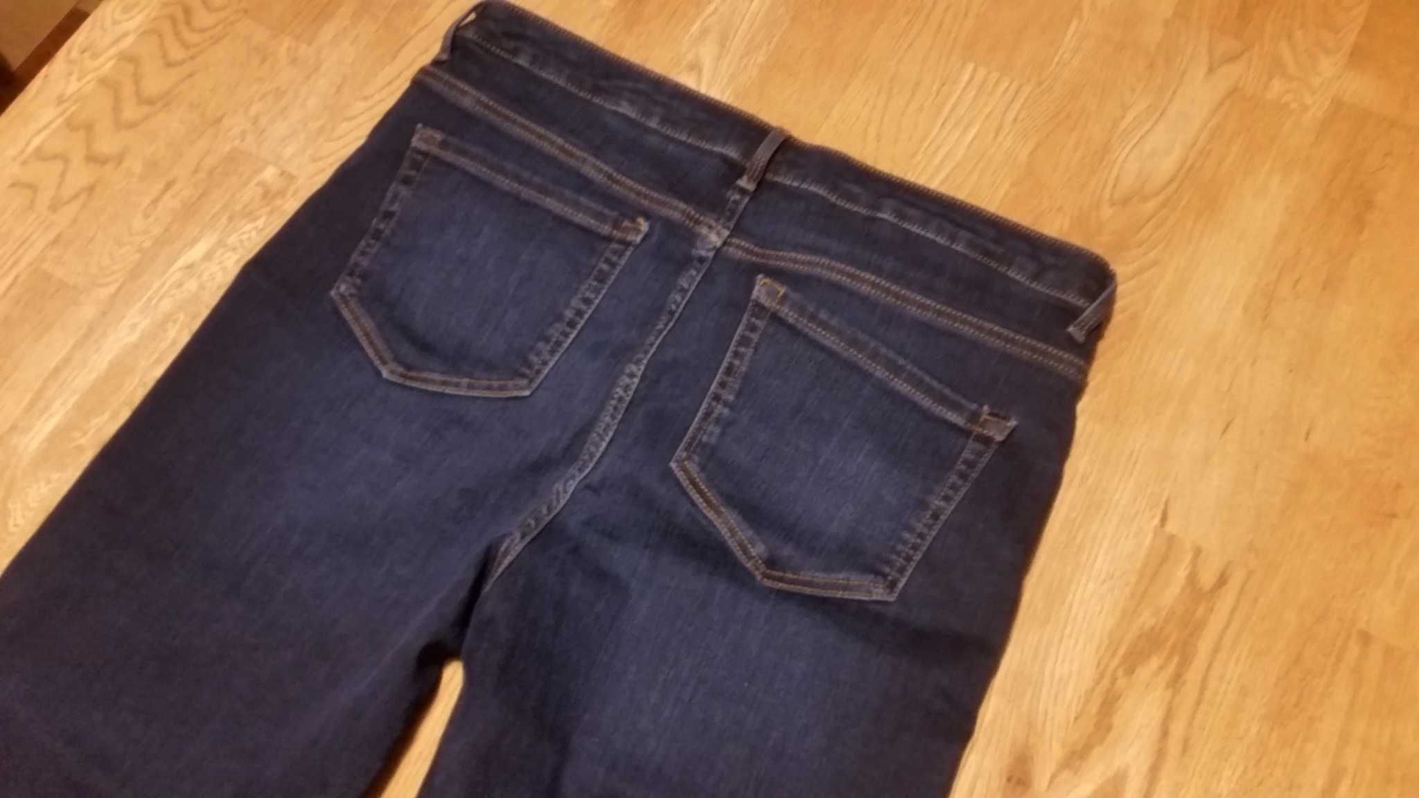 stylowe Marks&Spencer STRETCH Straight slim W32 L32 proste W31 L34