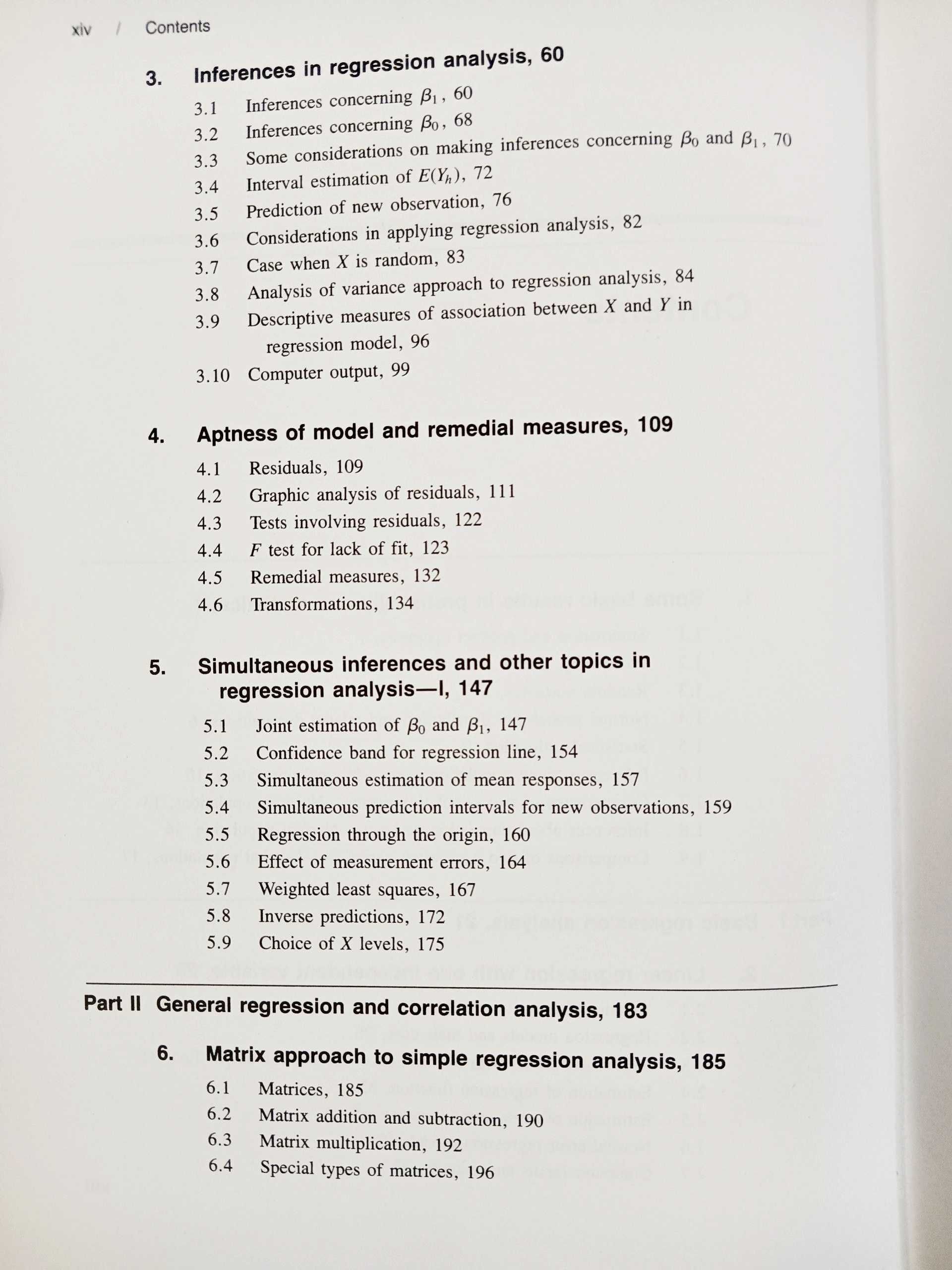 Applied Linear Statistical Models Second Edition J. Neter W. Wasserman