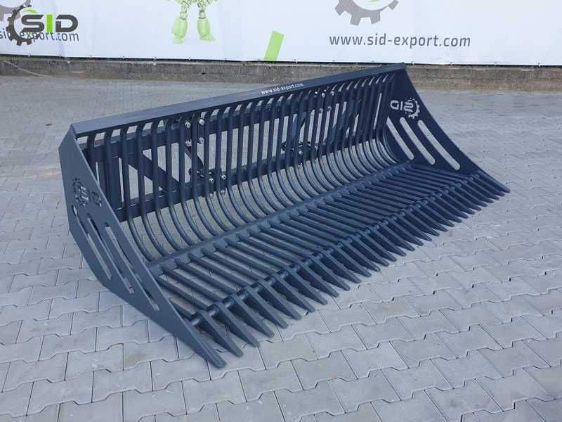 Łyżka ażurowa, do przesiewania 1130 mm moduł 80 mm SID