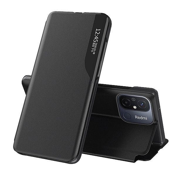 Eco Leather View Case etui do Xiaomi Redmi 11A / Poco C55 / Redmi 12C