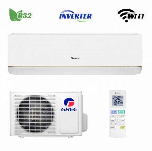 Кондиционер Gree Bora DC Inverter GWH24AAD-K6DNA5A  70 кв.м  монтаж