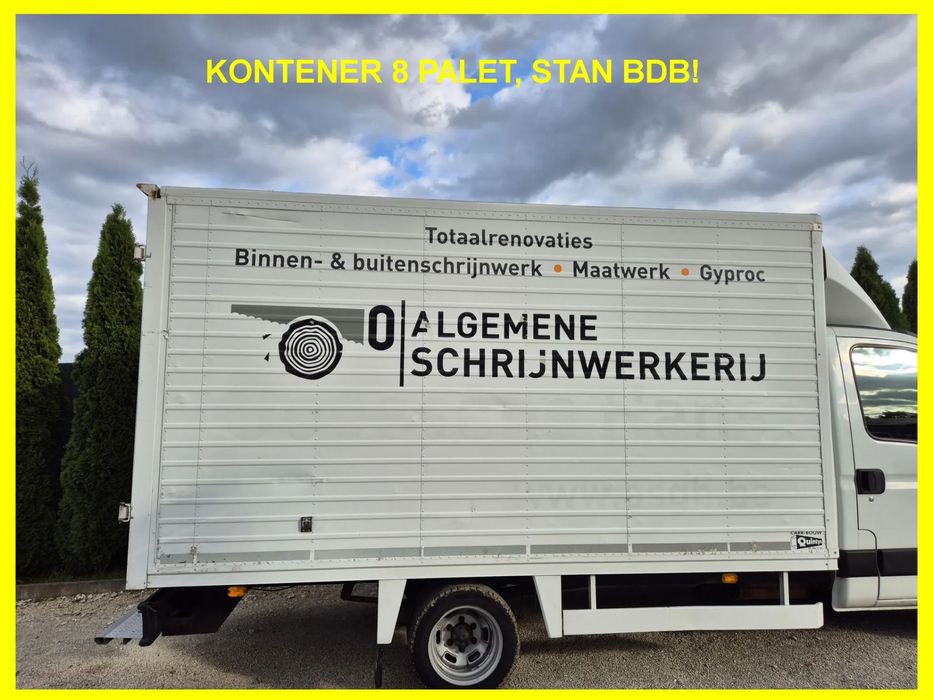 Kontener 8 palet , Izoterma, Garaż, kurnik, Iveco 2012 rok, stan bdb