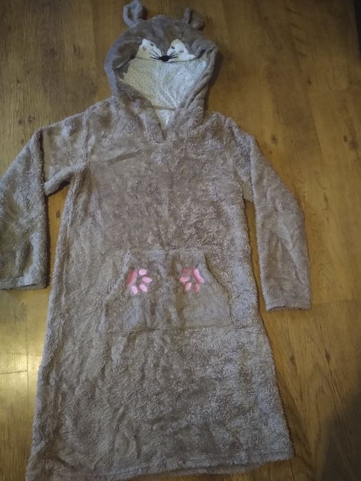 Polarowa sukienka domowa/piżama