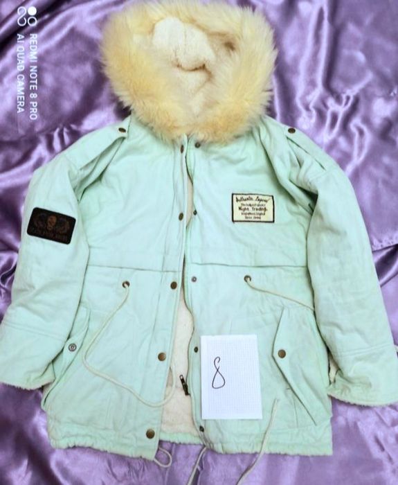 Парка. Куртка. На хутрі. Великий капюшон.Розмір ХС-С