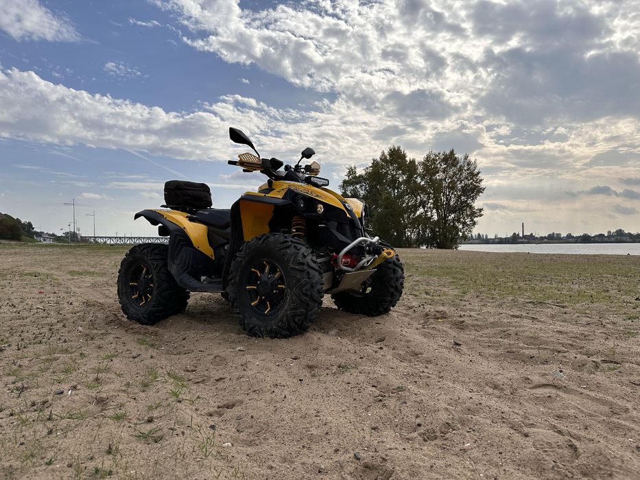 Quad Can Am Renegade 500 G1 HOMOLOGACJA Wyciagarka ledbar
