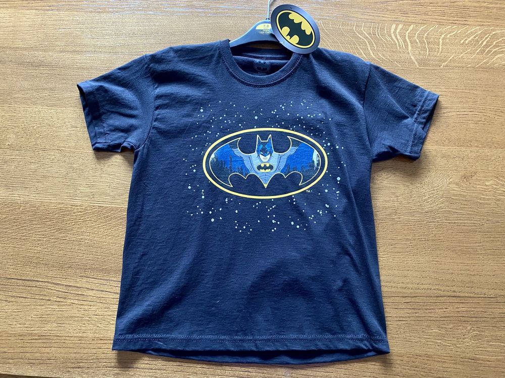 T- shirt 128 cm Koszulka Bluzka Batman Disney George 7-8 lat