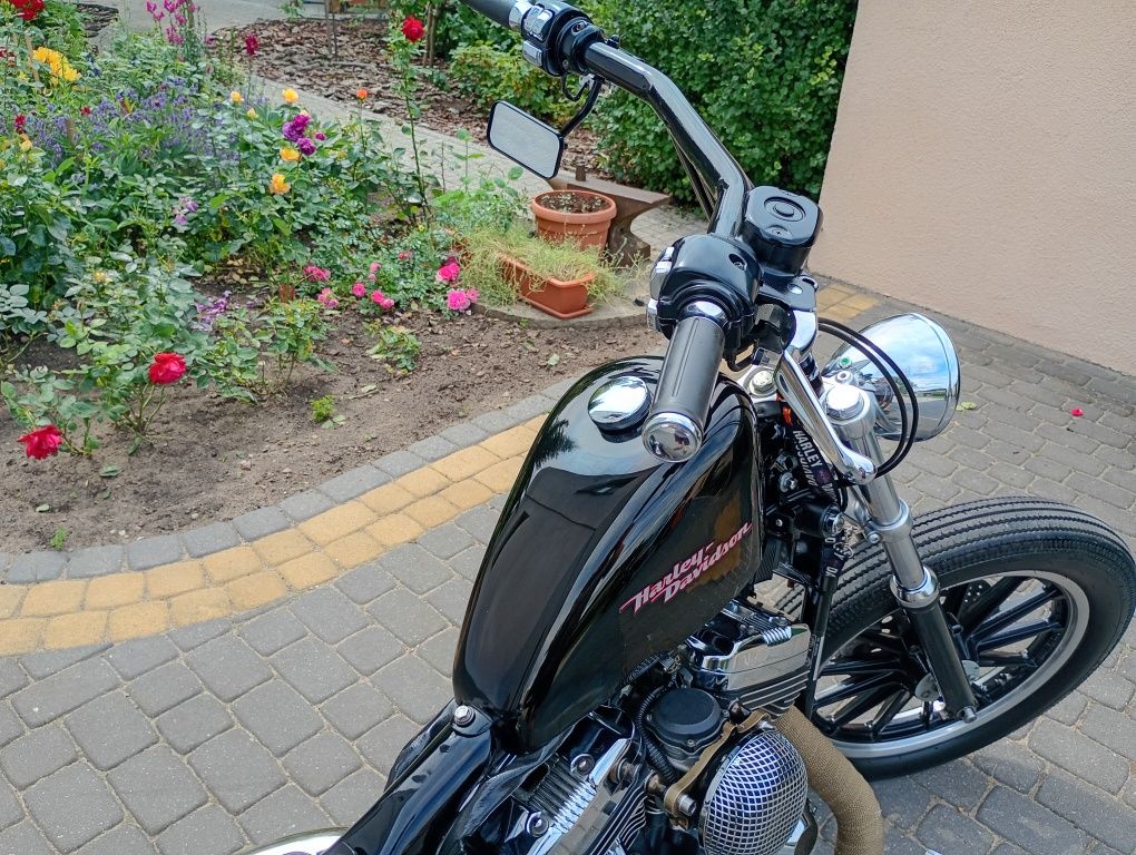 Harley Davidson bobber Sportster 1200 oldschool