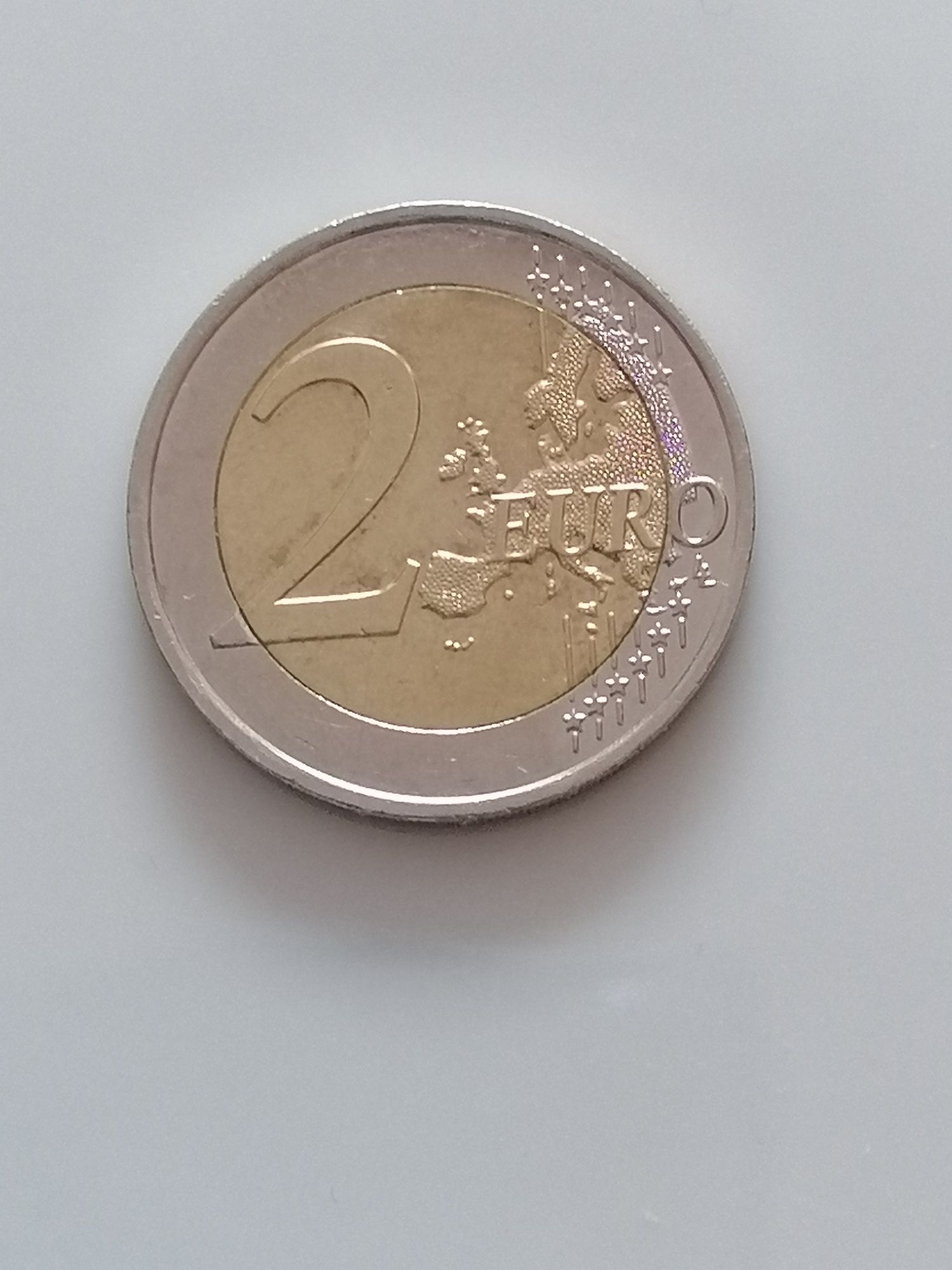 Moneta 2 euro 2017 25 rocznica badań nad rakiem piersi