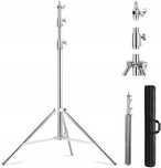Statyw studyjny Soonpho 240 cm, ciężki, metalowy, nośność 15 kg