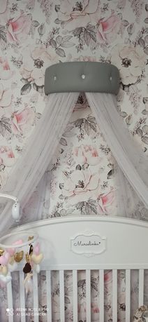 Royal Baby Room baldachim ścienny z krysztlkami swarovskiego