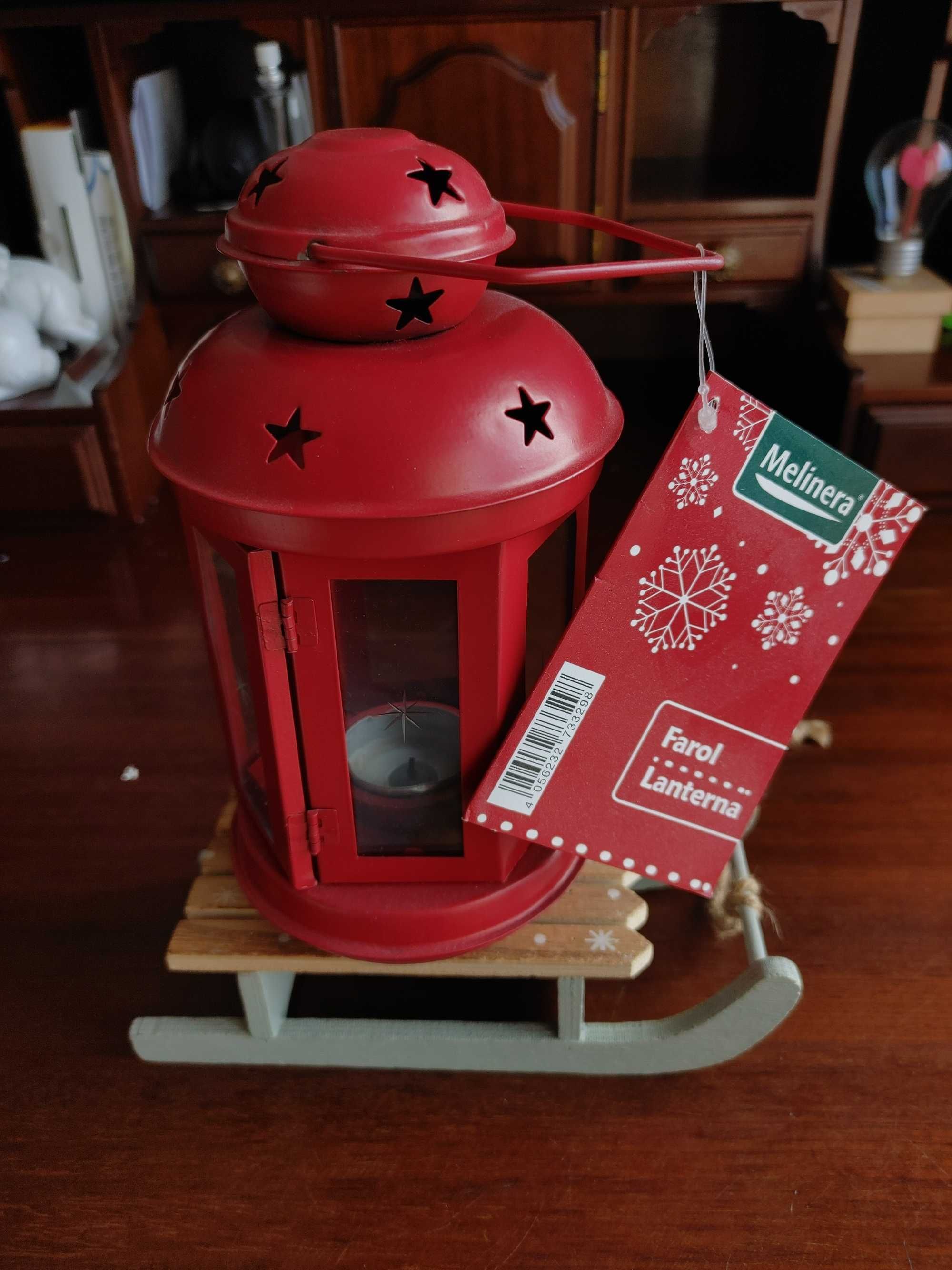 Farol Lanterna com trenó