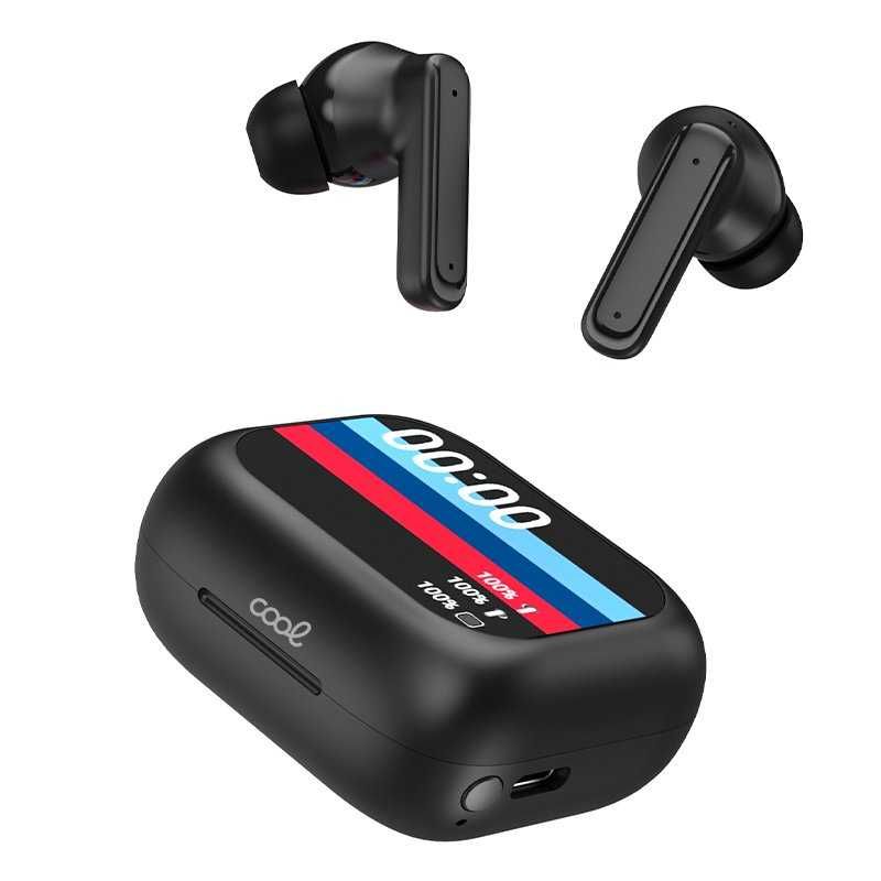 Auscultadores Stereo Bluetooth Dual Pod COOL Ambient