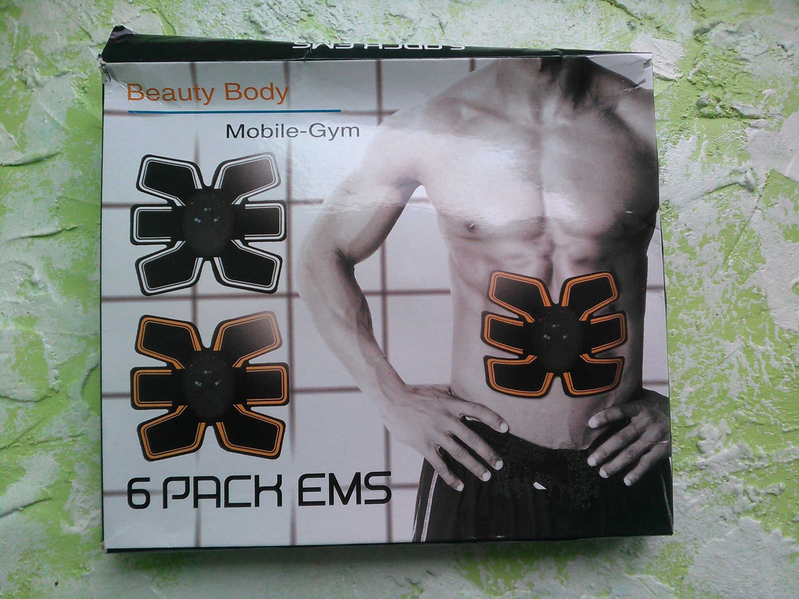 Стимулятор м'язів пресу Beauty Body Mobile-Gym 6 Pack EMS (тренажер)