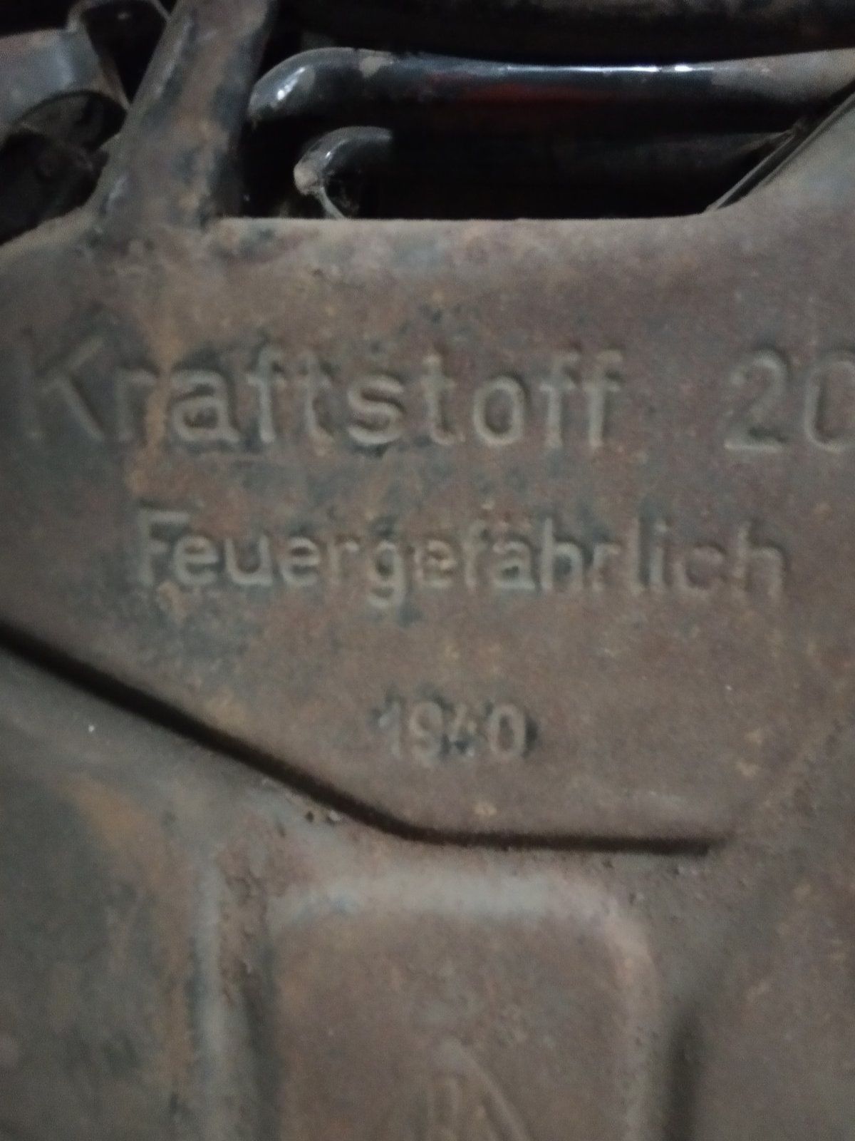 канистра с под топлива Германия 1940г.
