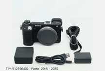 Sony Alpha NEX 6  (no video Time  Limit) Hdmi & Wi-FI  c/ Nova