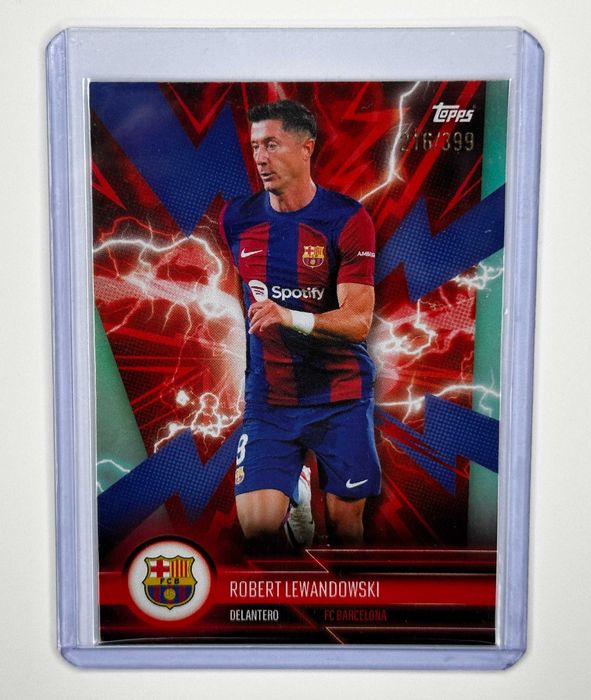 Robert Lewandowski Topps Barcelona limit /399
