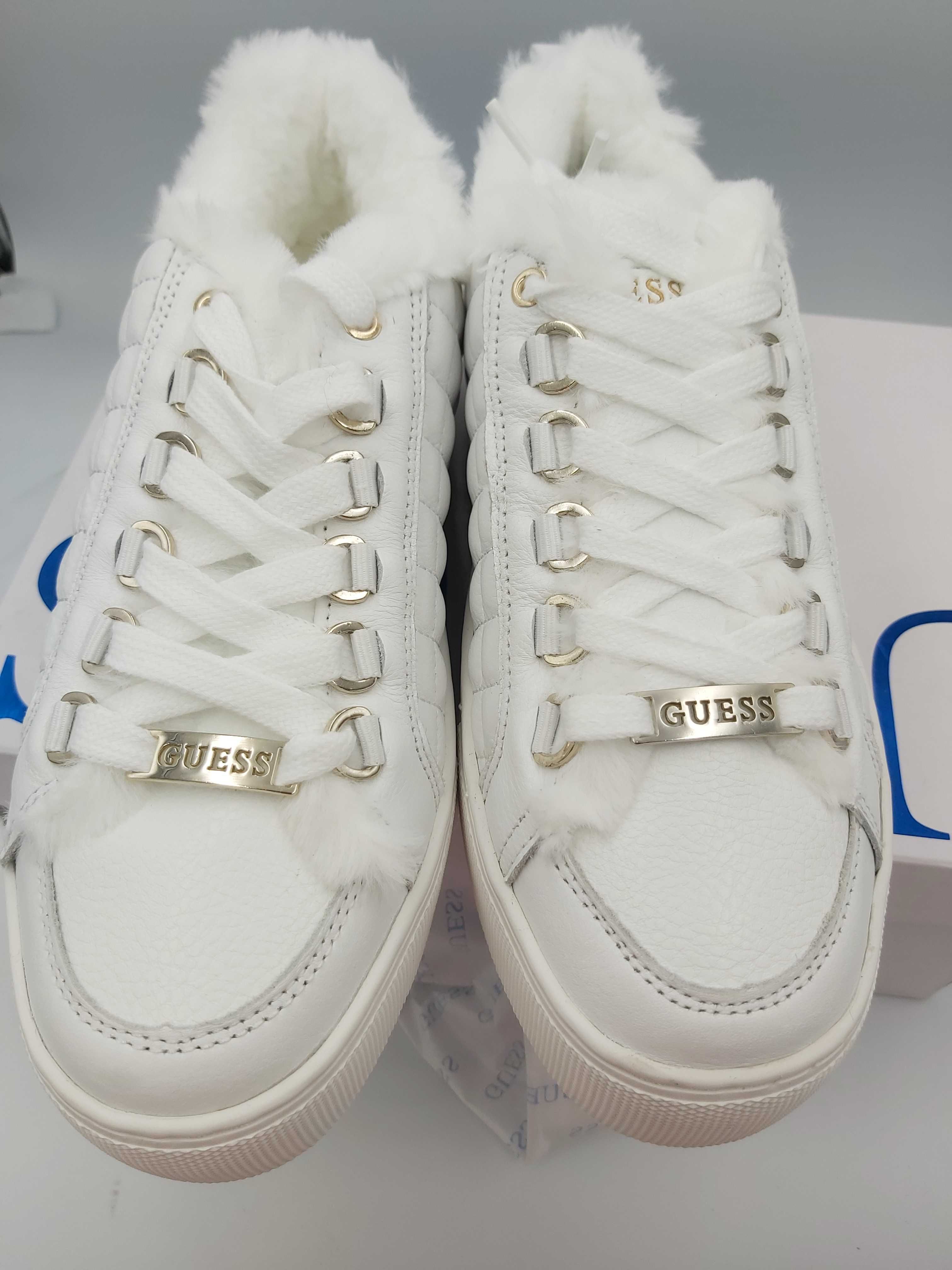 NOWE sneakersy GUESS ocieplane futerko botki rozmiar 41