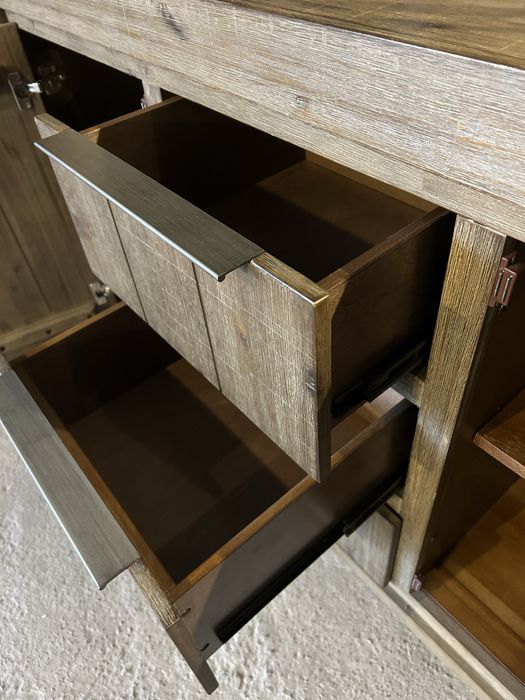 Komoda drewniana akacja nowoczesna LOFT