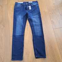 Spodnie slim fit 52 36/32 męskie