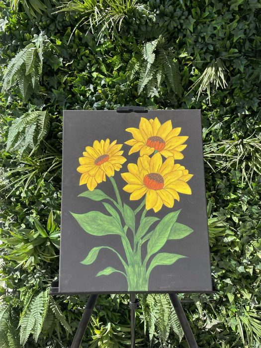 Quadro de Girassóis