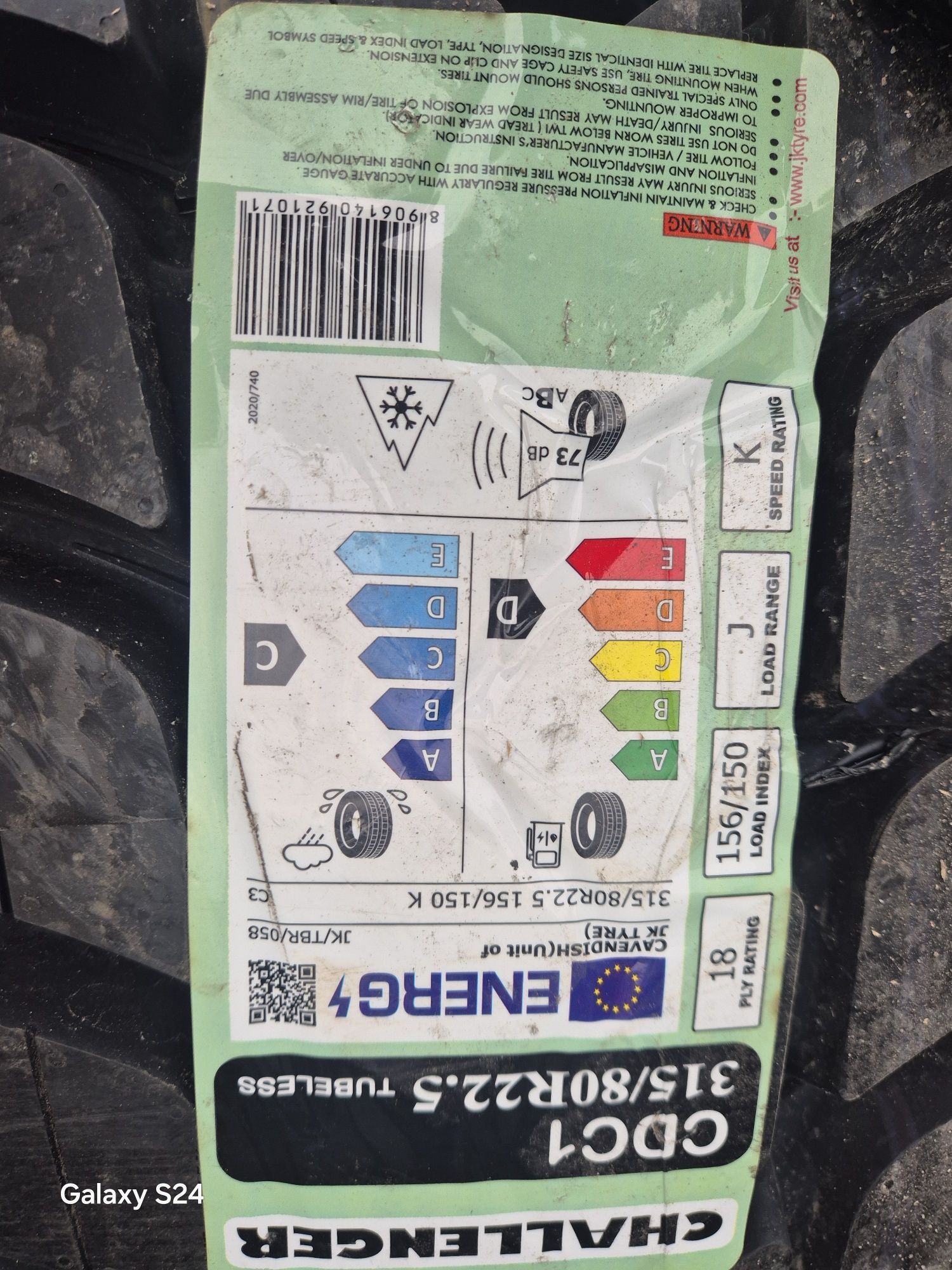 Opona 315/80r22.5 Budowlane Nowe Chellenger