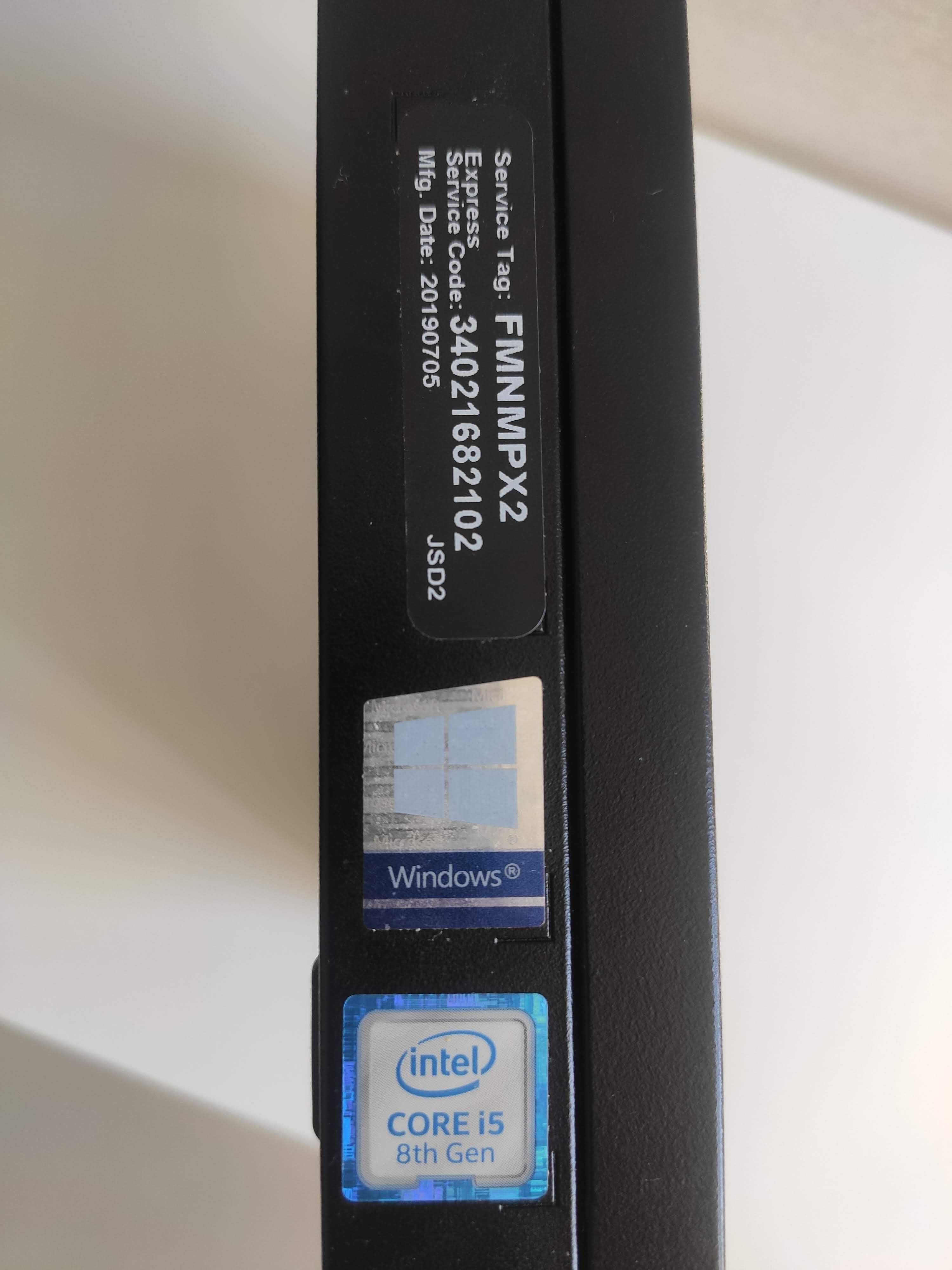 Dell OptiPlex 3060 MFF Core i5-8500T (6 ядер) 16Gb DDR4, 256Gb SSD