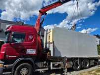 Transport HDS 17,5m/3m szerokości ładunku/ usługi transportowe Kraków