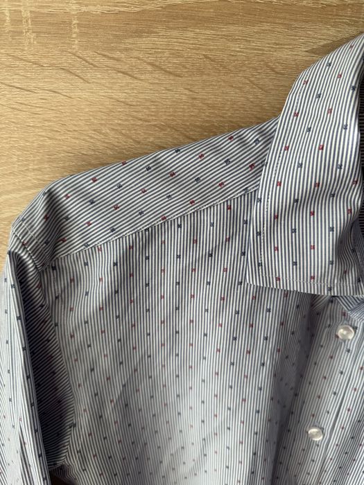 Чоловіча класична блакитна сорочка Arber