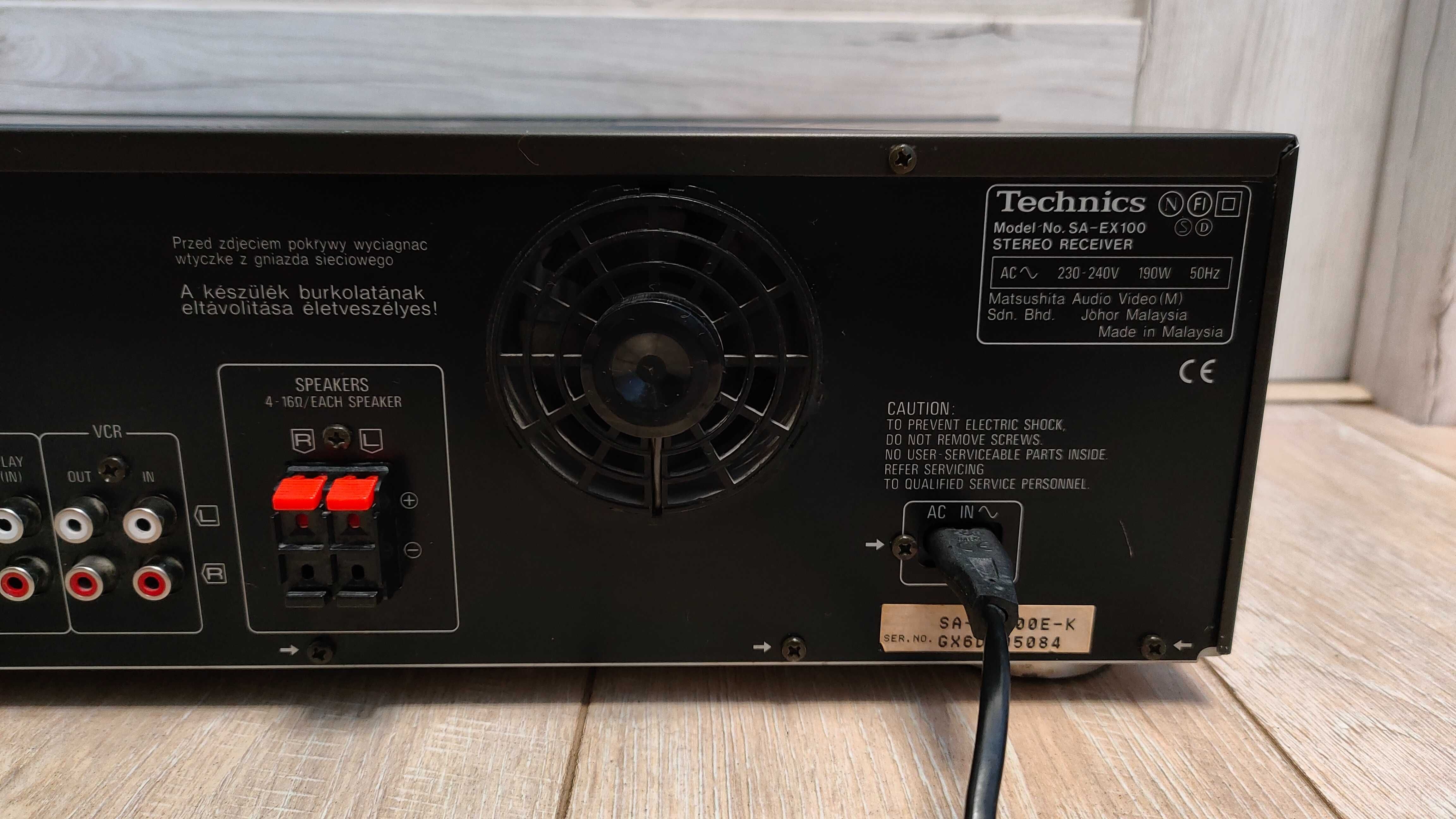 Amplituner Technics SA-EX 100 ! BDB STAN ! OKAZJA ! POLECAM !