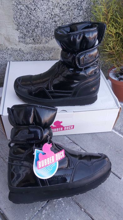 Брендові зимові чоботи 38 р. RUBBER DOCK. Оригінал.