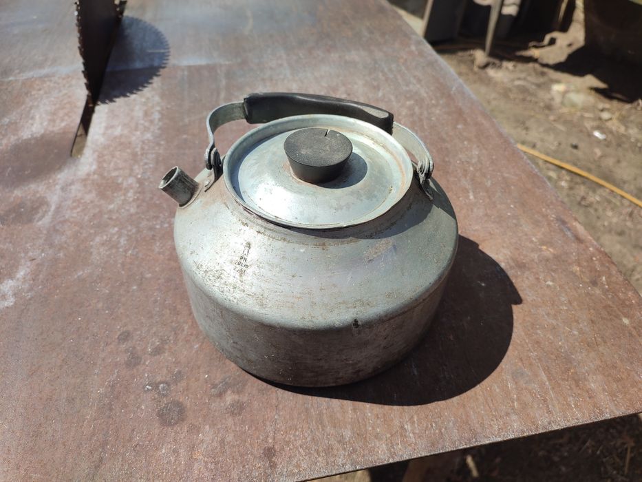 Czajnik aluminiowy, preppers, survival