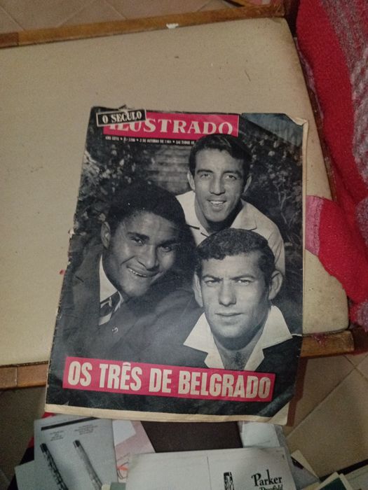 Revista Eusébio na capa