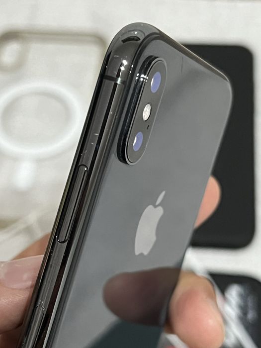 iphone X 256gb + capas + peliculas bateria NOVA