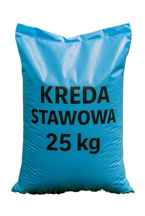 Kreda do stawu granulowana, kreda bezpieczna dla ryb redukuje Ph, 25kg
