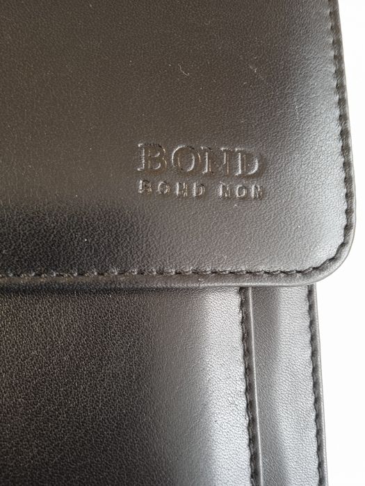 Шкіряний портфель BOND NON
