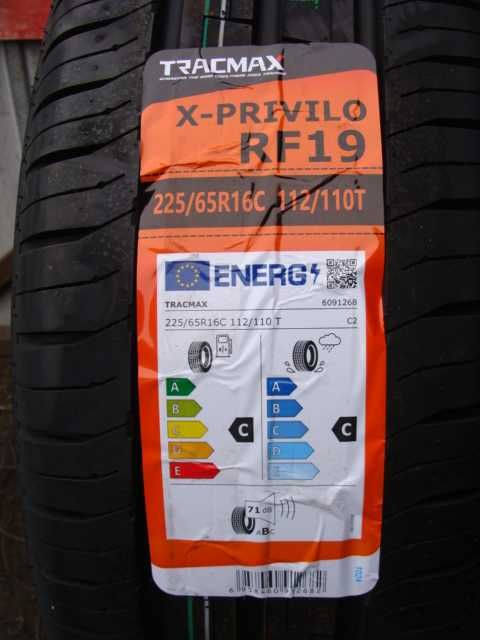 NOWE 225/65 R16C Tracmax X-privilo RF19
