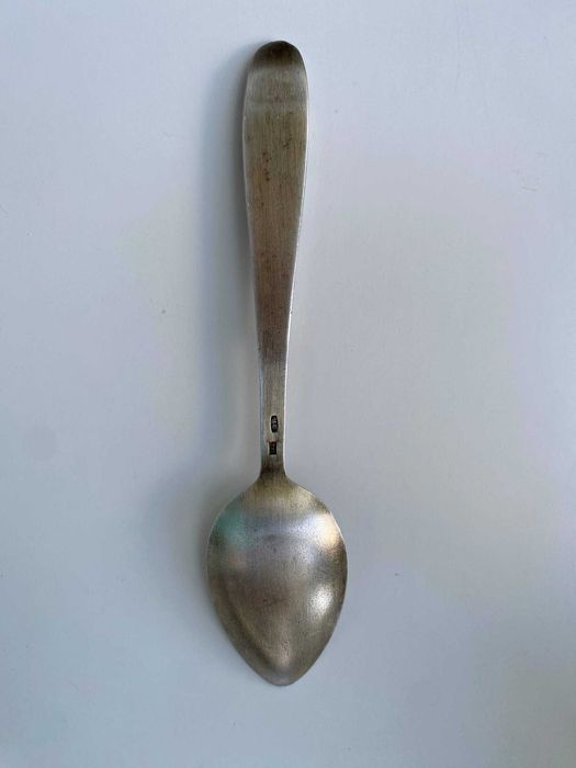 Срібна ложка з емаллю 916 проба