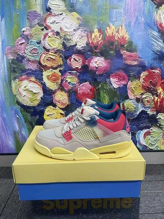 Buty meskie Mokasyny Jordan_4_Retro_Union_Guava_Ice R.41