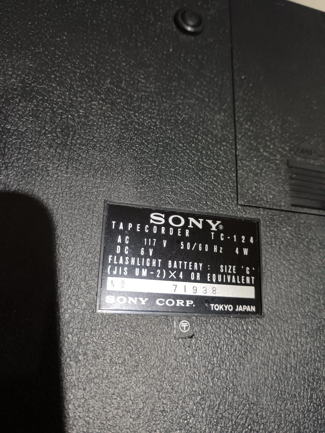Leitor gravador portátil sony