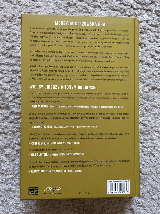 Money. Mistrzowska gra książka