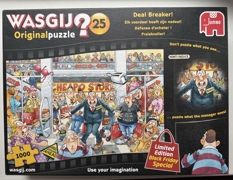Пазли Wasgij Original 25 Limited Edition (Black Friday)