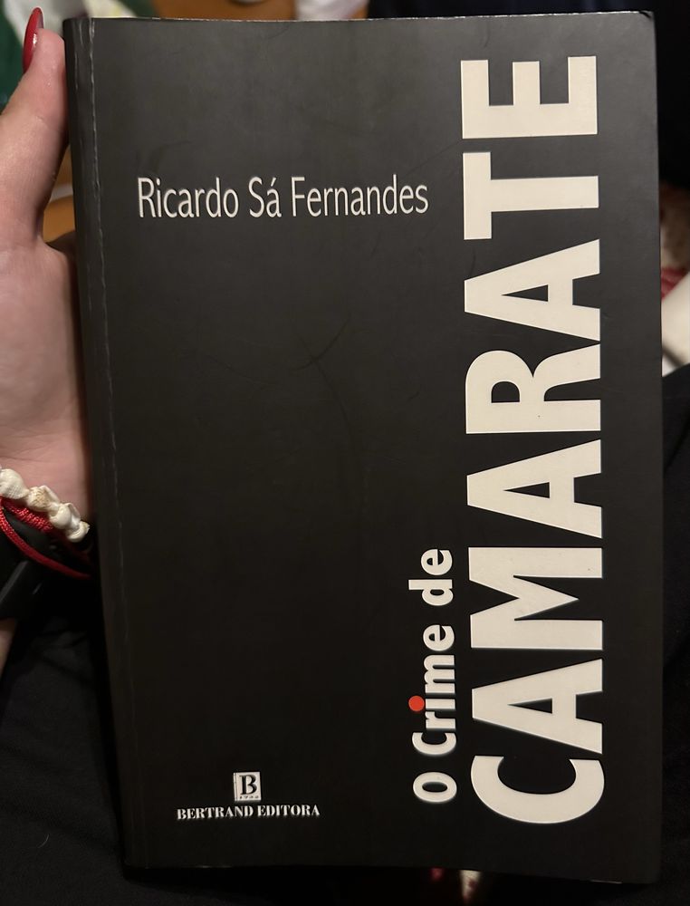 Livro O Crime de Camarate