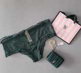 VICTORIA'S SECRET oryginalny USA komplet brelok etui majtki M