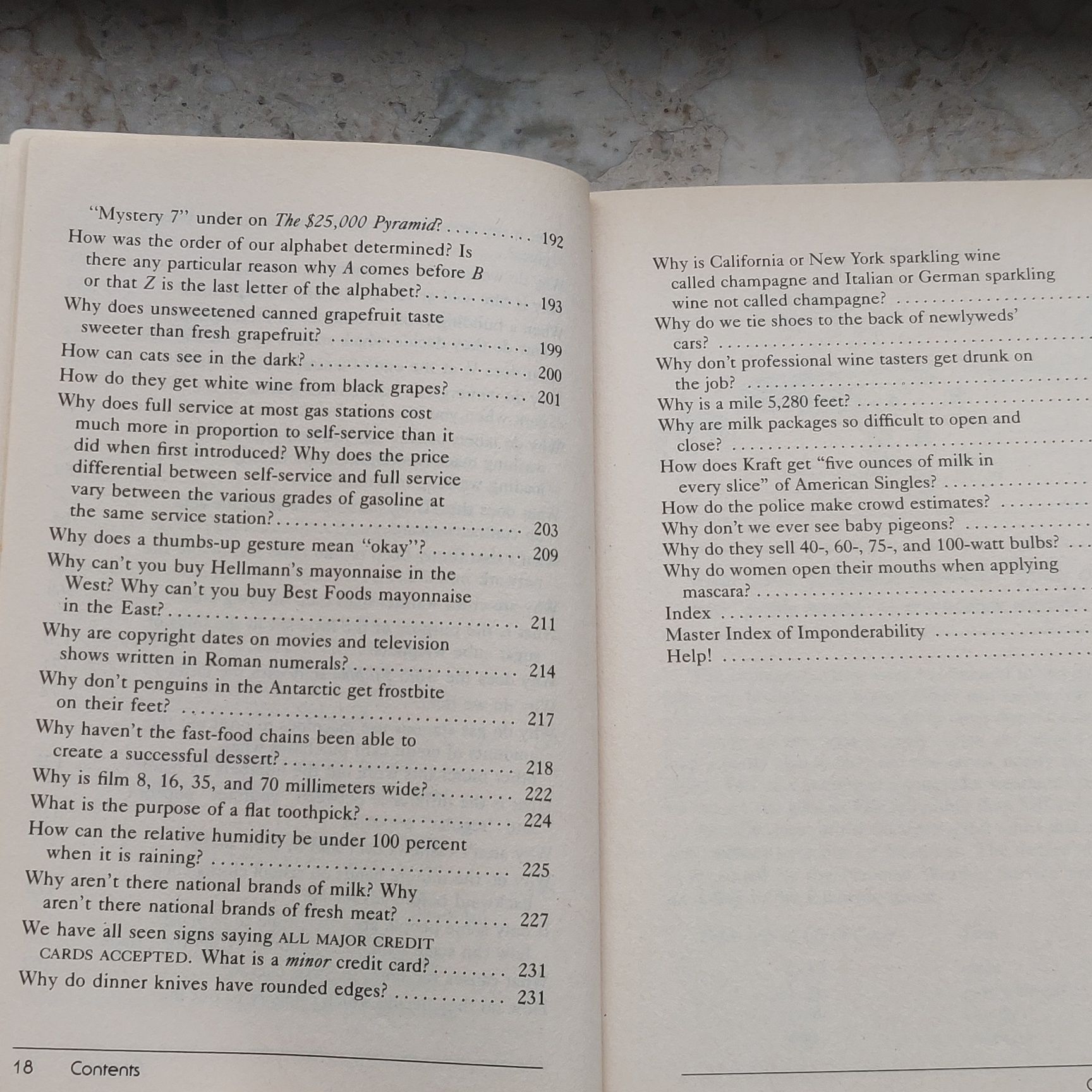David Feldman, Why Don't Cats Like to Swim?