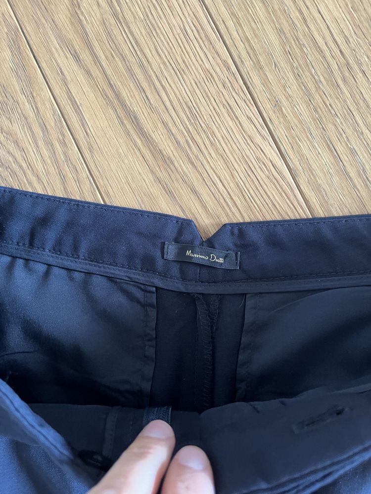 Spodnie materialowe Massimo dutti